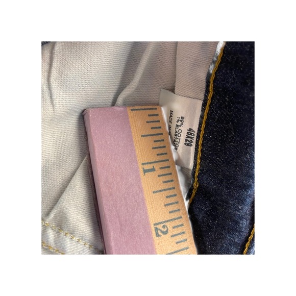 Foundry Flex Denim Jeans Men Size 48x29 Straight Leg Blue Wash - Picture 7 of 8